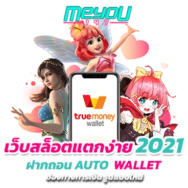 ช่องทางการเงิน รูปแบบใหม่ เว็บสล็อตแตกง่าย 2021 ฝากถอน Auto Wallet